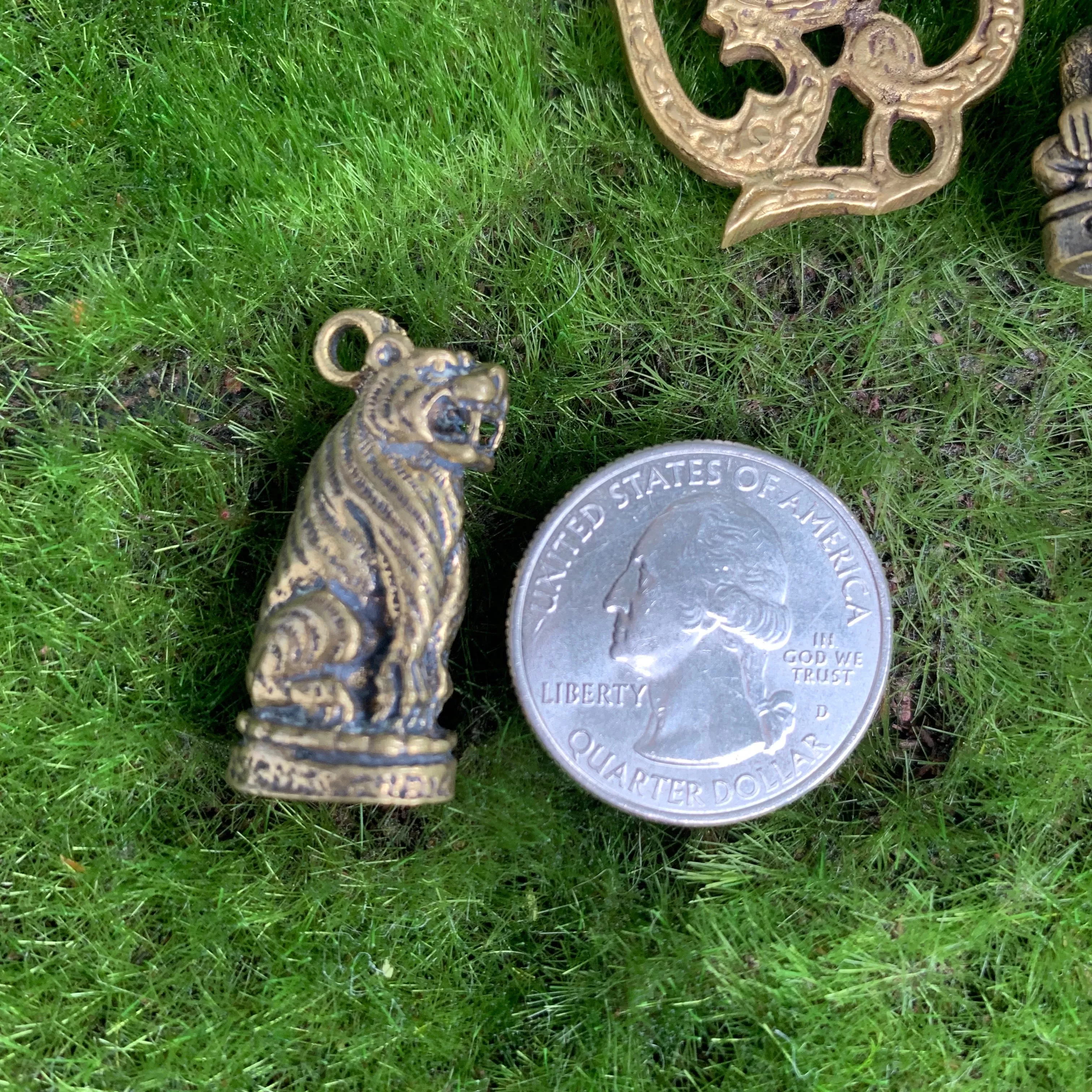 Thai Brass Pendants