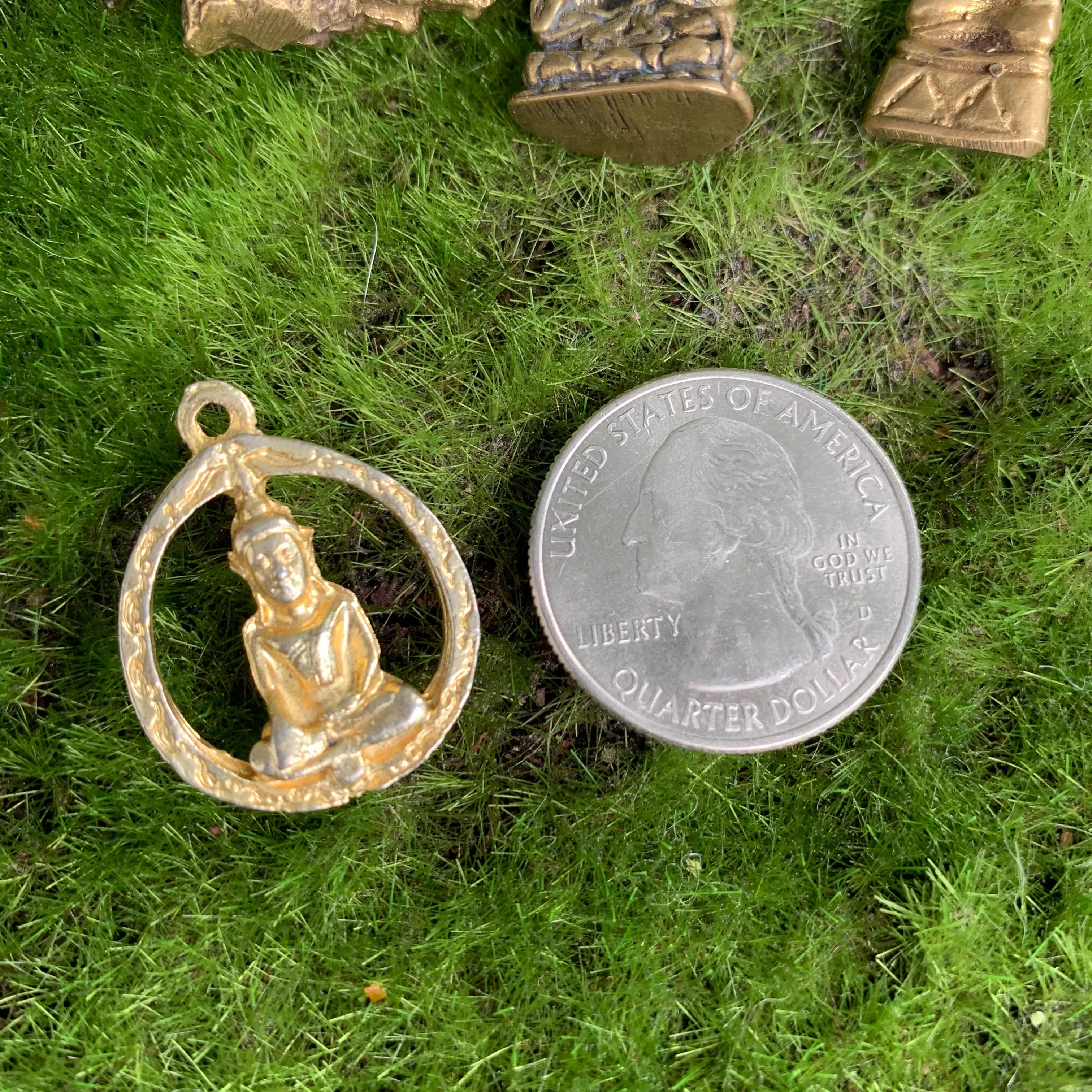 Thai Brass Pendants