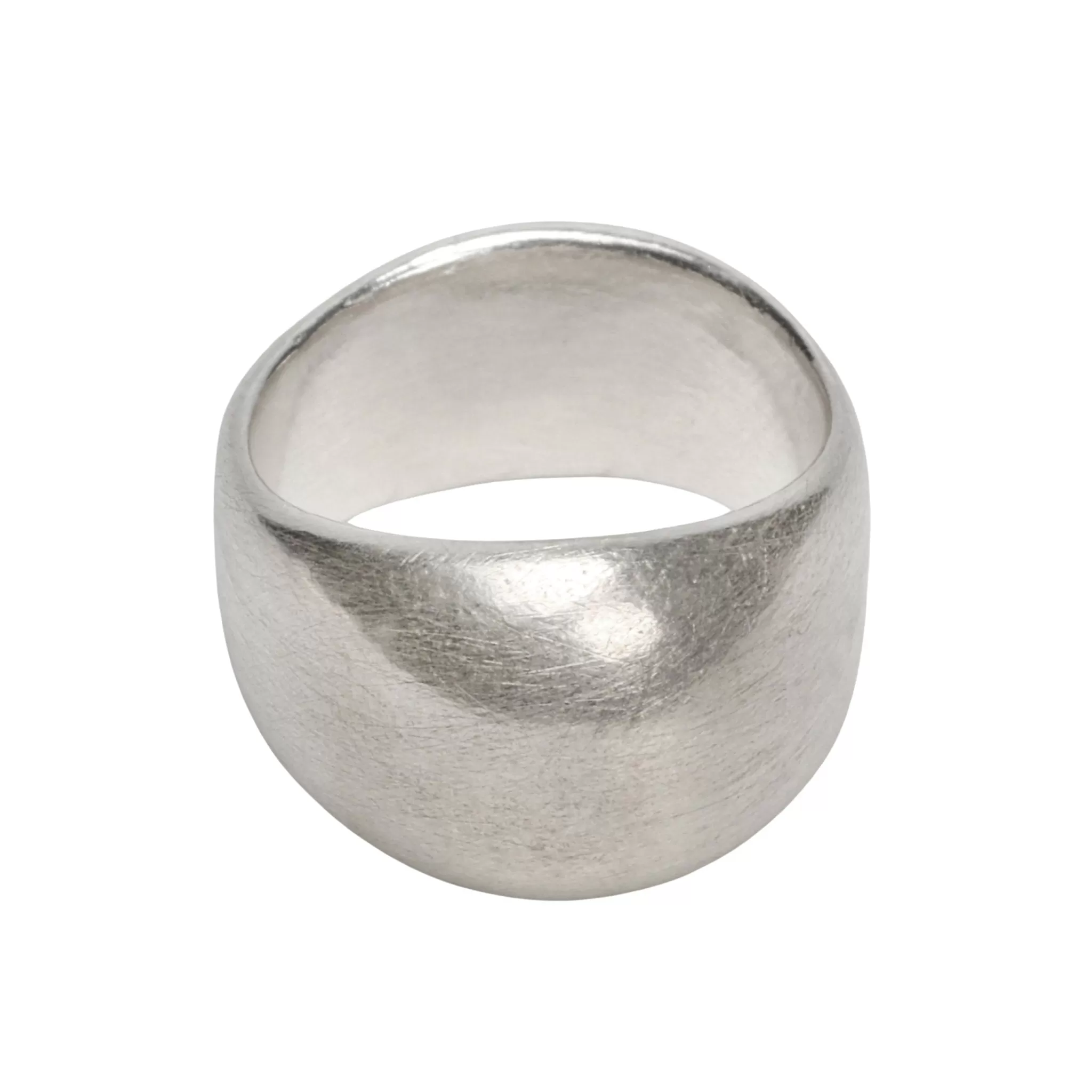 The Ruth Sterling Silver Domed Top Ring