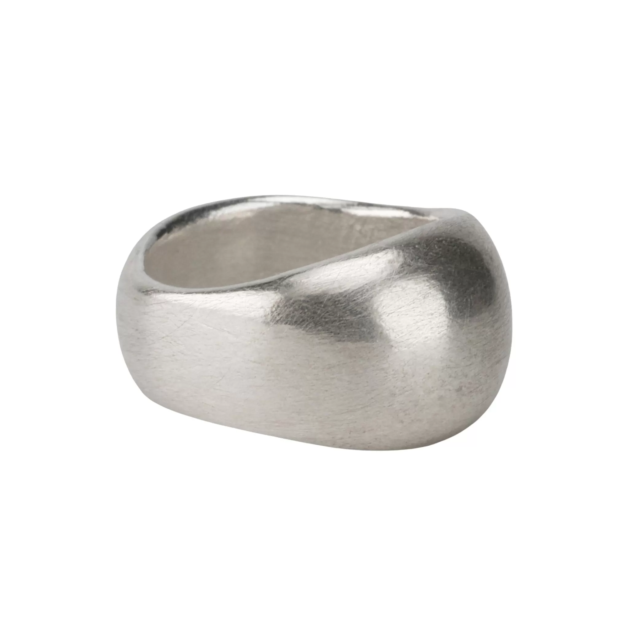 The Ruth Sterling Silver Domed Top Ring