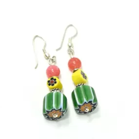 Trade Beads Earrings 01