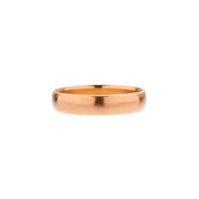 Tura Sugden 18k Rose Gold Cloak Band - 4mm