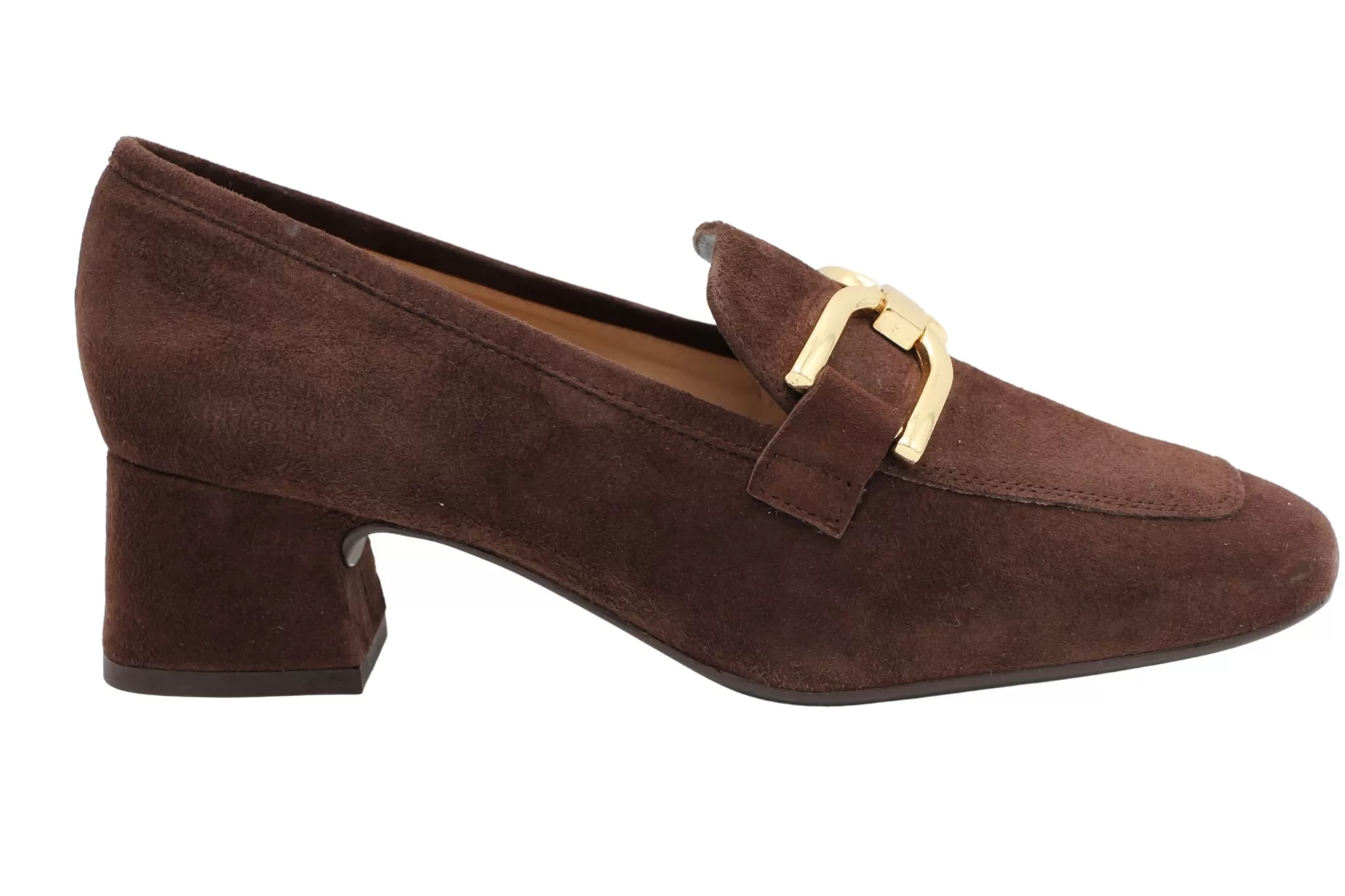 Unisa Losie Brown Heeled Loafer