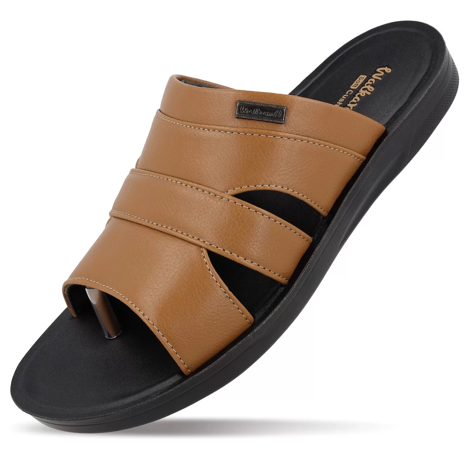 Walkaroo  Men Sandals  - WE1329 Chiku