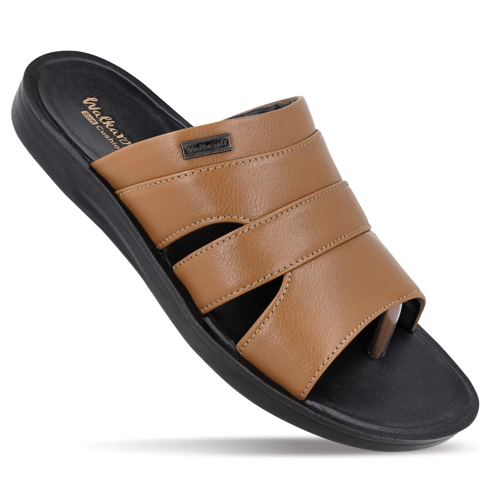 Walkaroo  Men Sandals  - WE1329 Chiku