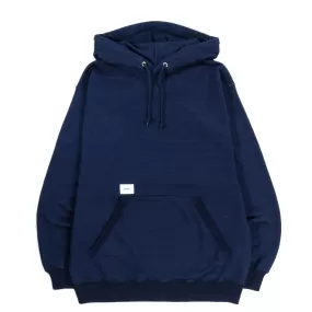 WTAPS HOODED SWEATSHIRT INDIGO